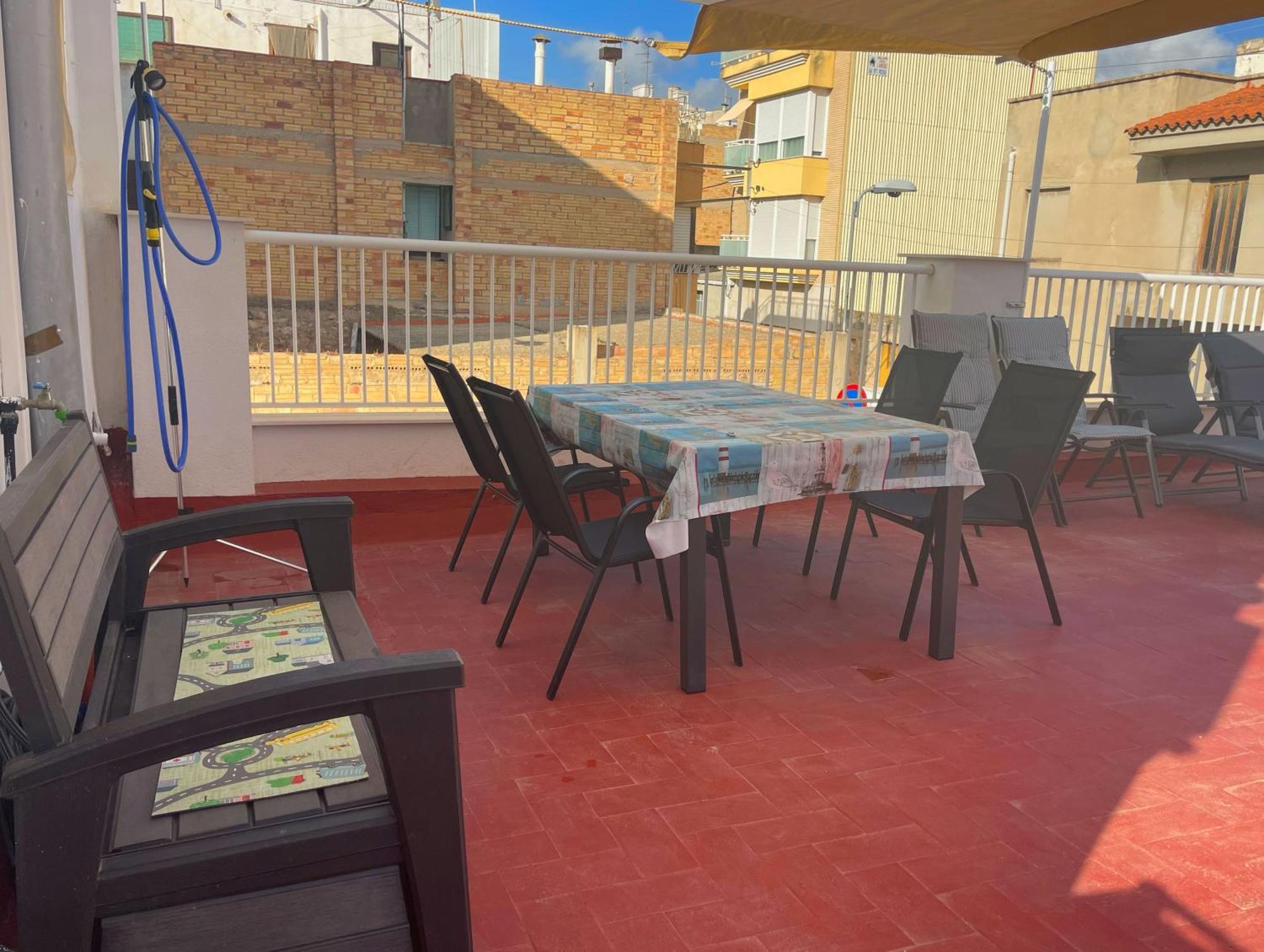 Lleida 25, Casa A Planta Baixa Amb Amplia Terrassa Equipada Amb Barbacoa Villa Sant Carles De La Rapita Bagian luar foto